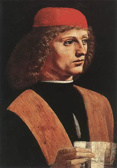 Bildnis eines jungen Mannes Leonardo da Vinci